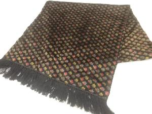 葉模様ショール